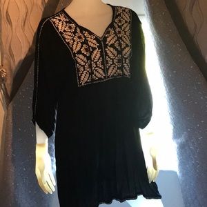 Raga embroidered tunic dress m
